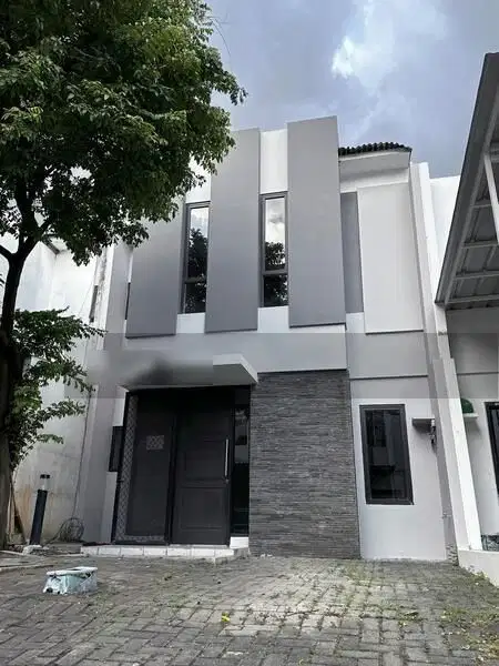 Dijual rumah di Casa Jardin daan mogot cakep artistik siap huni