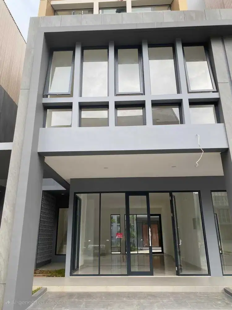 DISEWAKAN  RUKO DELREY - BSD  DOUBLE FACADE DEPAN IPEKA BSD