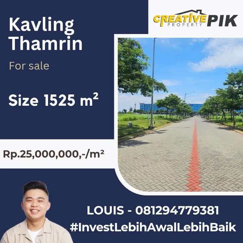 Kavling Komersial Thamrin Center