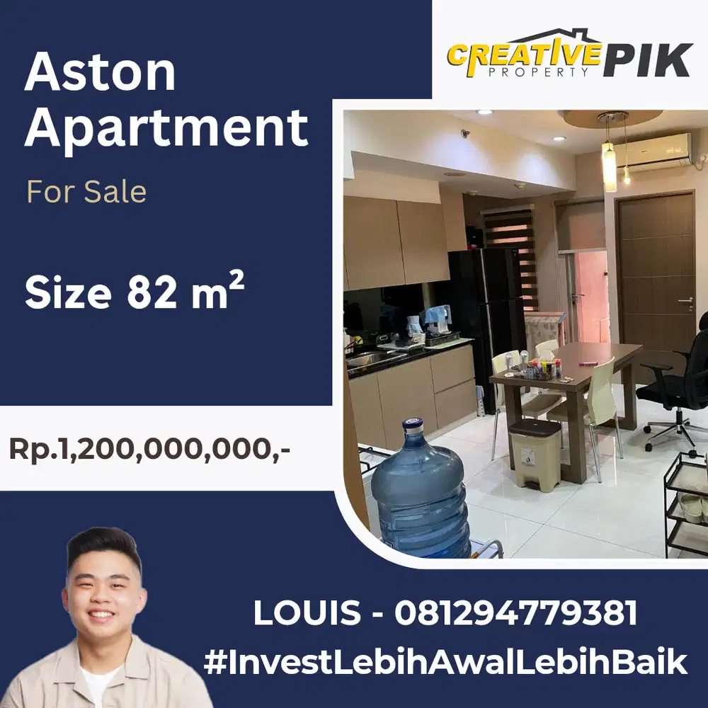 JUAL APARTMENT ASTON PLUIT GANDENG
