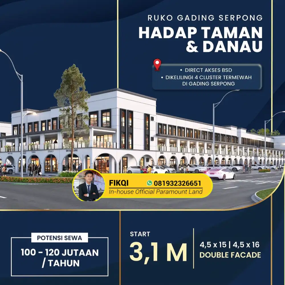 Ruko Maggiore Signature Double Facade Lokasi Strategis