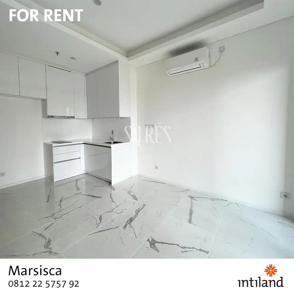 For RENT SQ Res Apartment, South Jakarta, 1BR+Study - Unfurnished