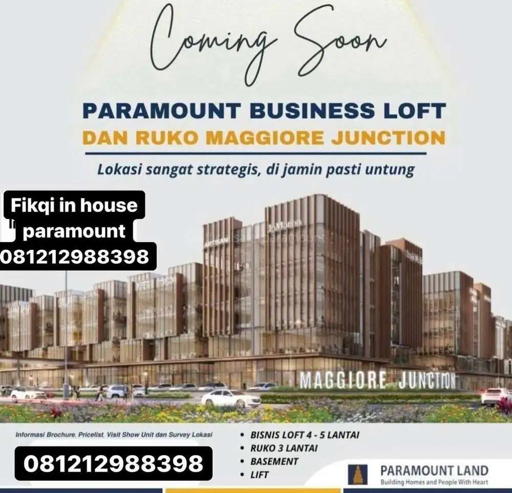 Business Loft Maggiore Junction Premium Business Loft  Gading Serpong