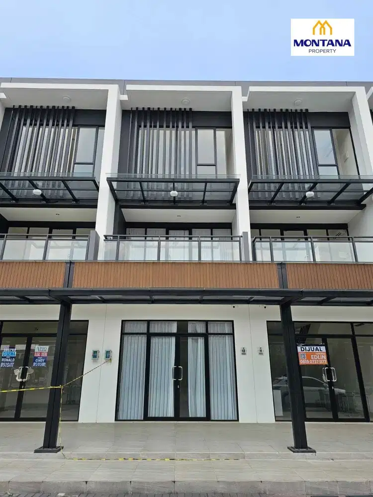 Disewa Ruko Hampton Promenade 3 Lantai Tipe Alfresco