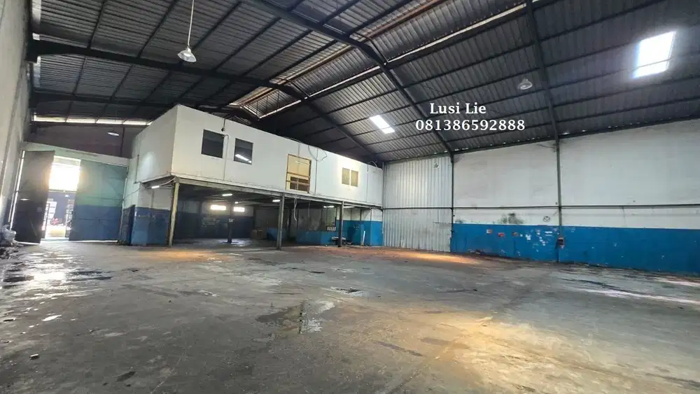 Gudang Kosambi Dadap luas 2400 m , office rapi bisa utk produksi