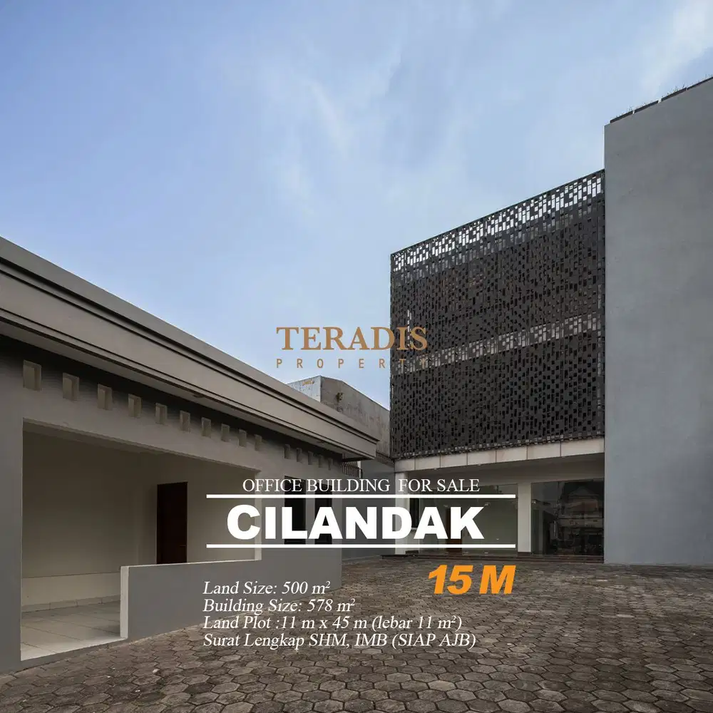DIJUAL MINI OFFICE BUILDING DIKAWASAN CILANDAK