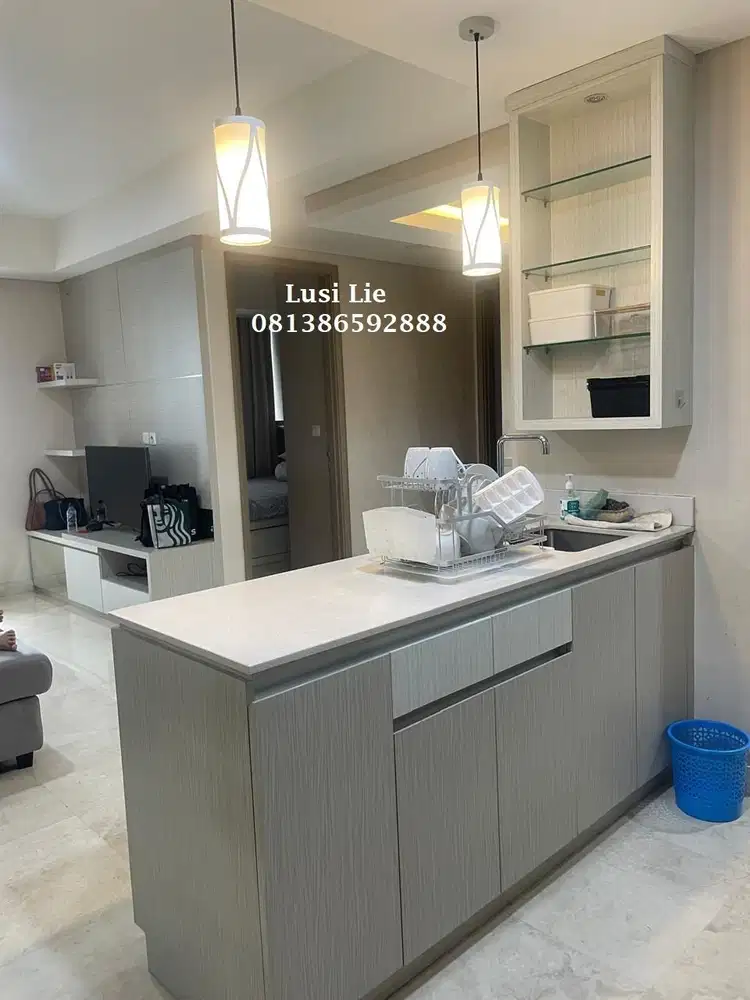 Apartemen Gold Coast Pik 2 BR Furnished rapi bagus