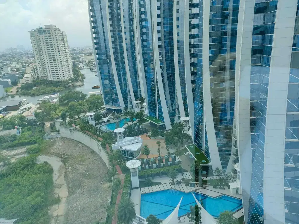 Unit murah,Apartemen Regatta Pantai  Mutiara 2 BR brandnew