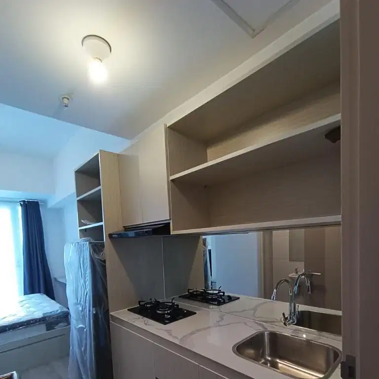 sewa murah apartemen Tokyo Riverside pik 2 type studio siap huni