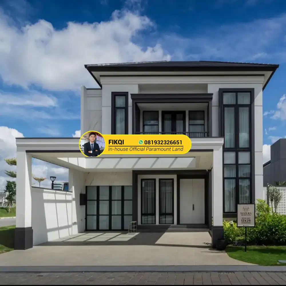 Rumah Termewah Paling Laku Matera Residences 12x20 1 Unit Lagi