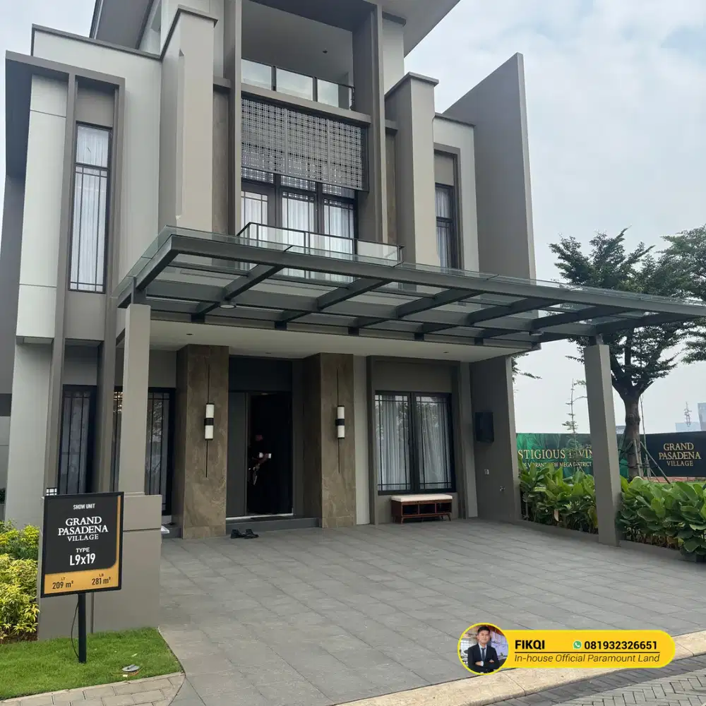 Rumah Mewah Kasawan Terbaik Grand Pasadena Village