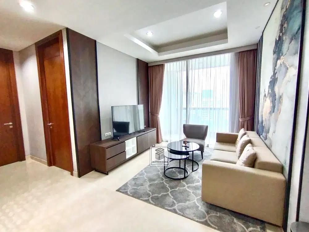 For Rent 2 Bedrooms The Elements Near LRT Rasuna Said Jakarta