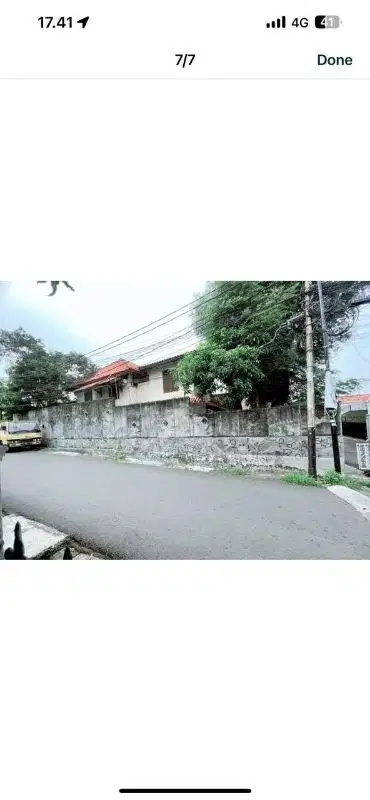DIJUAL RUMAH PINGGIR JALAN DI MENTENG DALAM TEBET, JAKARTA SELATAN