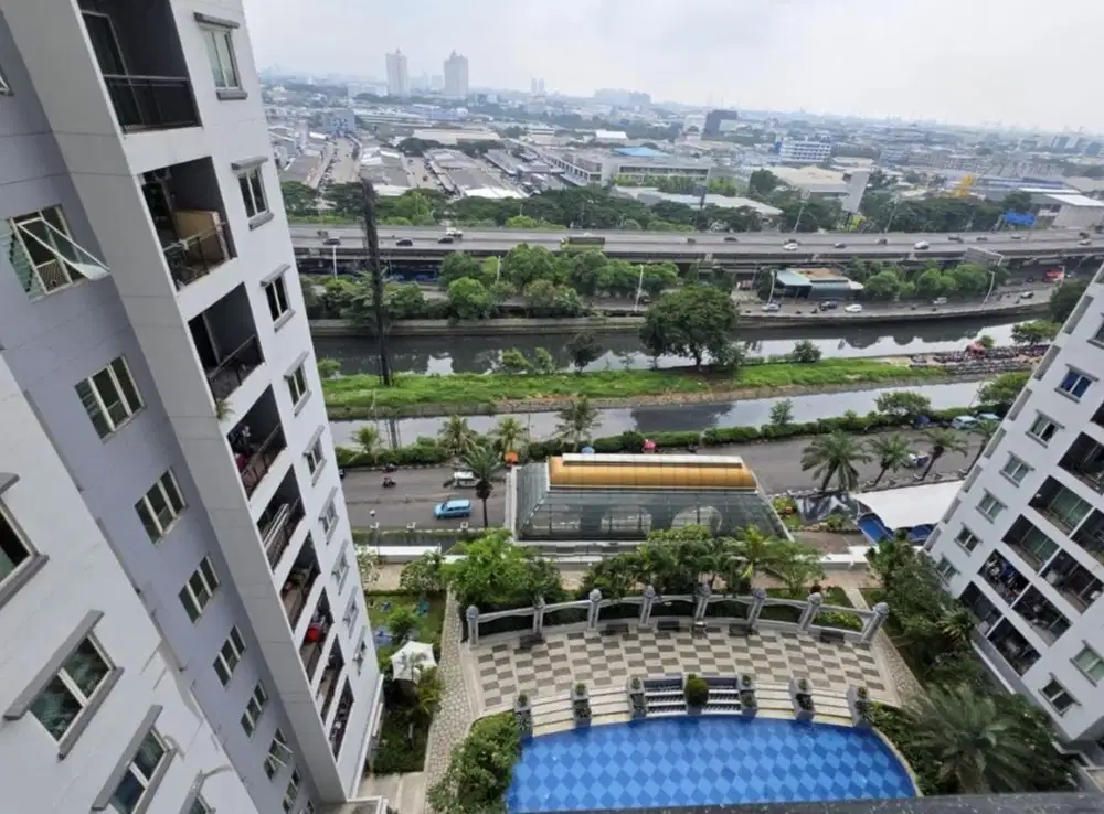 Disewakan unit furnish apartemen city home kelapa gading tipe 45