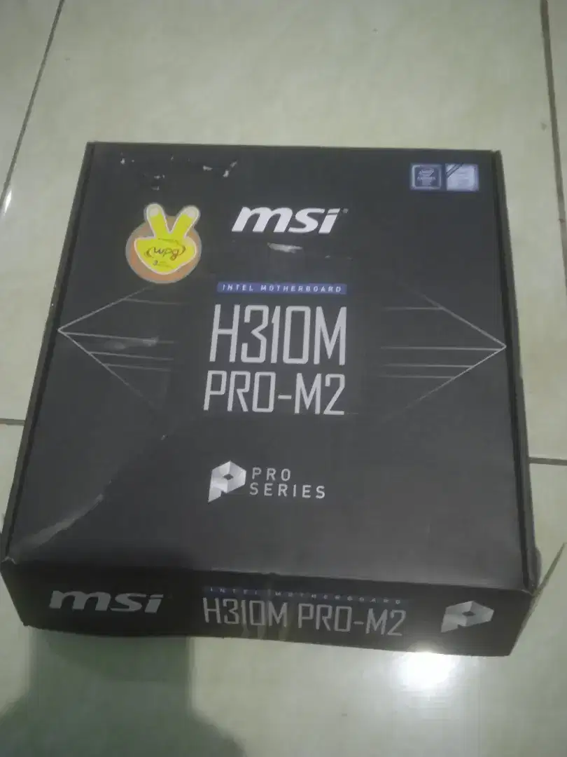 Mainboat msi H310M PRO-M2 +processor core i3 gen 8+ram ddr 4 v-gen 8GB