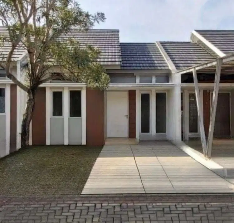 Rumah Cluster Murah The River Siap Huni Dekat Stasiun Parung Panjang