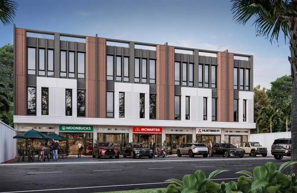 Dijual rumah di komplek permata yos point jalan aluminium raya