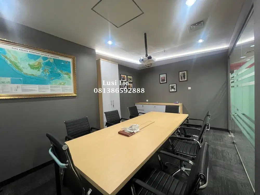 Office Gold Coast Pik luas 109 m , Furnished rapi siap pakai