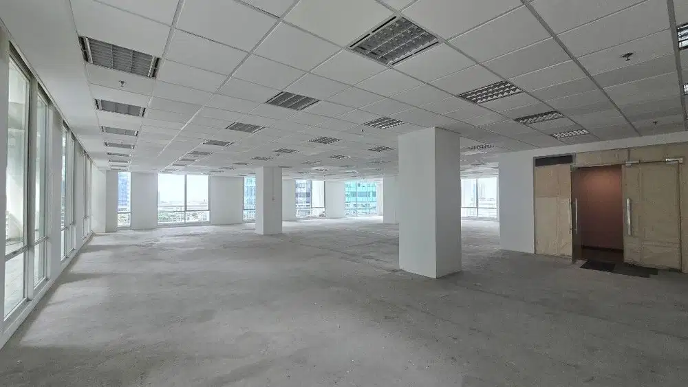 Sewa Office Dea Tower Mega Kuningan 390 sqm Bare Corner