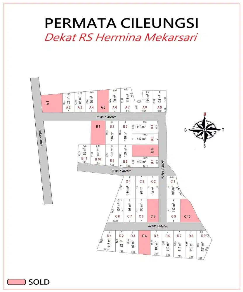 Kavling Cileungsi : Lahan Matang SHM, Cocok untuk Hunian Impian Anda