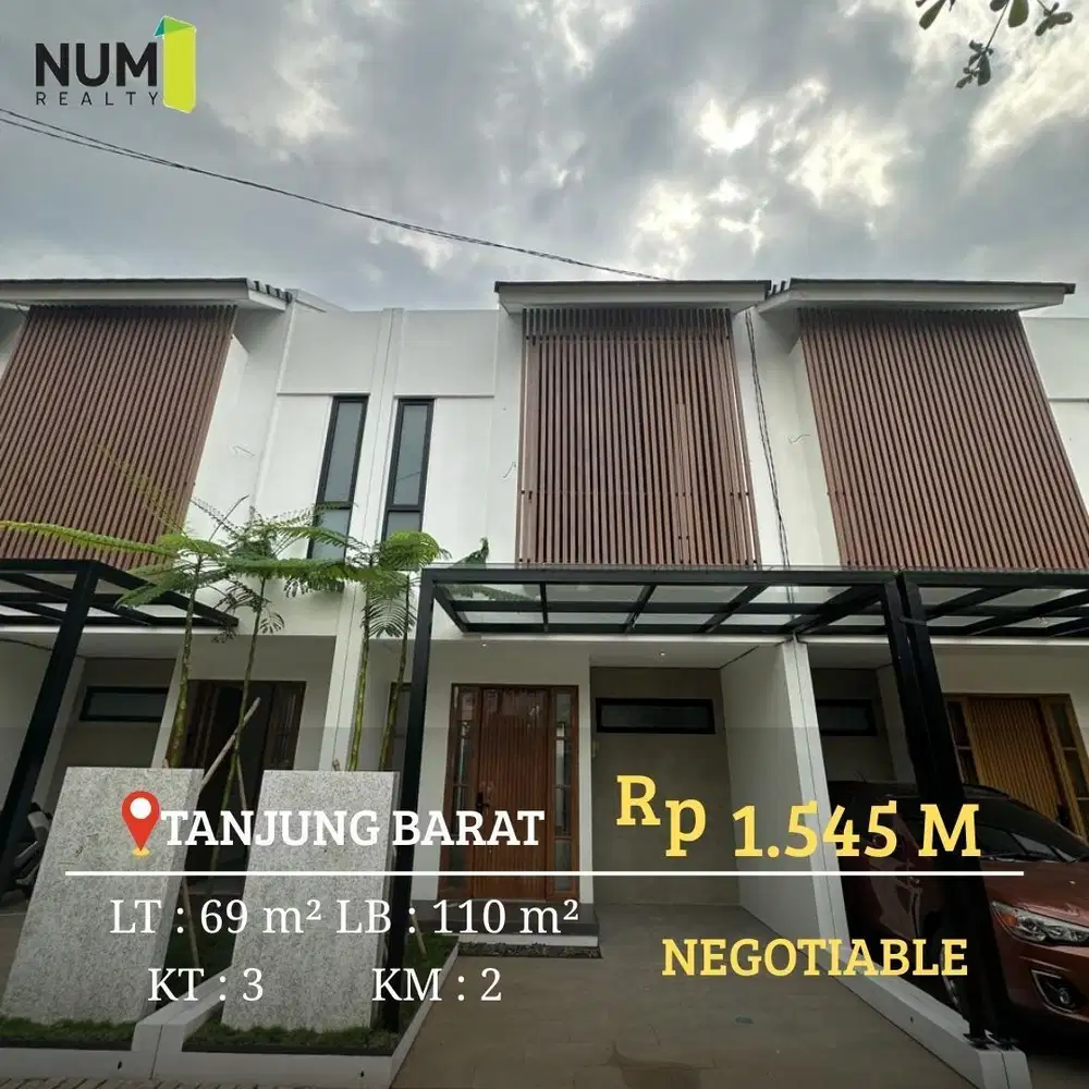 Dijual Rumah Classic Modern di Jagakarsa Jakarta Selatan