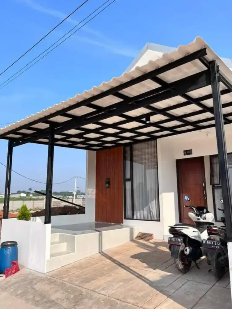 Kanopi design atap alderon