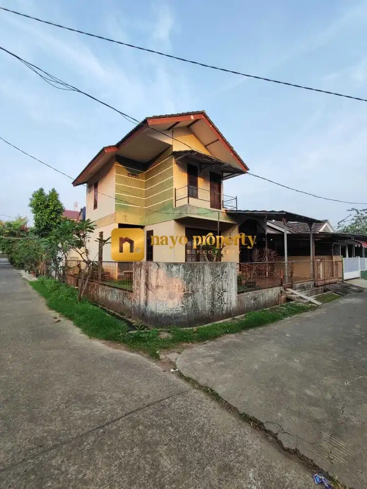 Rumah Hoek Dalam Komplek Strategis di Pondok Pekayon Indah Bekasi