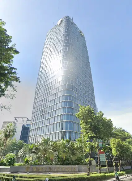 SEWA RUANG KANTOR TEMPO SCAN TOWER JAKARTA SELATAN