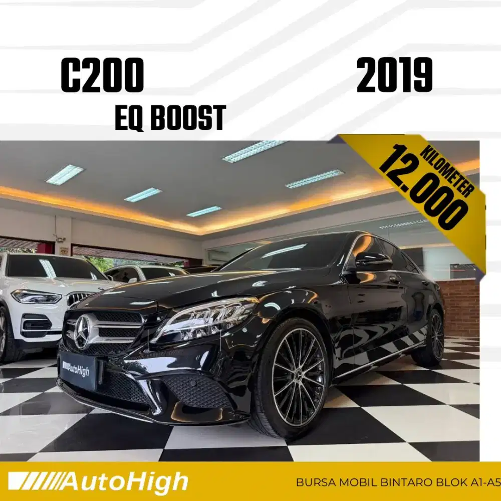 DP10% [Km12.000] C200 Avantgarde 2019 Black / C300 Reg 2018 #AUTOHIGH