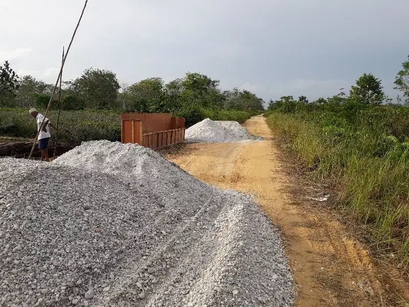 Tanah dekat dengan pintu tol Pku Bangkinang