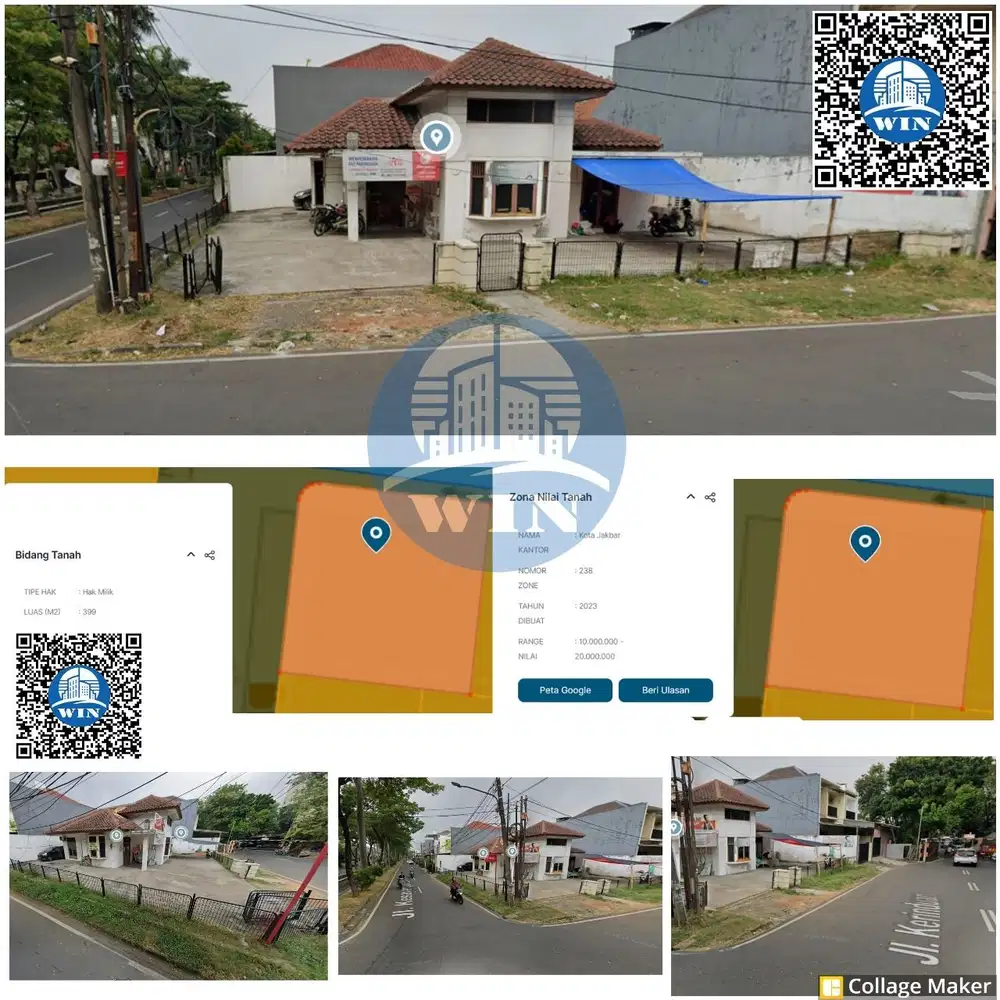 DIJUAL KAVLING MURAH LUAS 20 X 20 CITRAGARDEN 2 JAKARTA BARAT