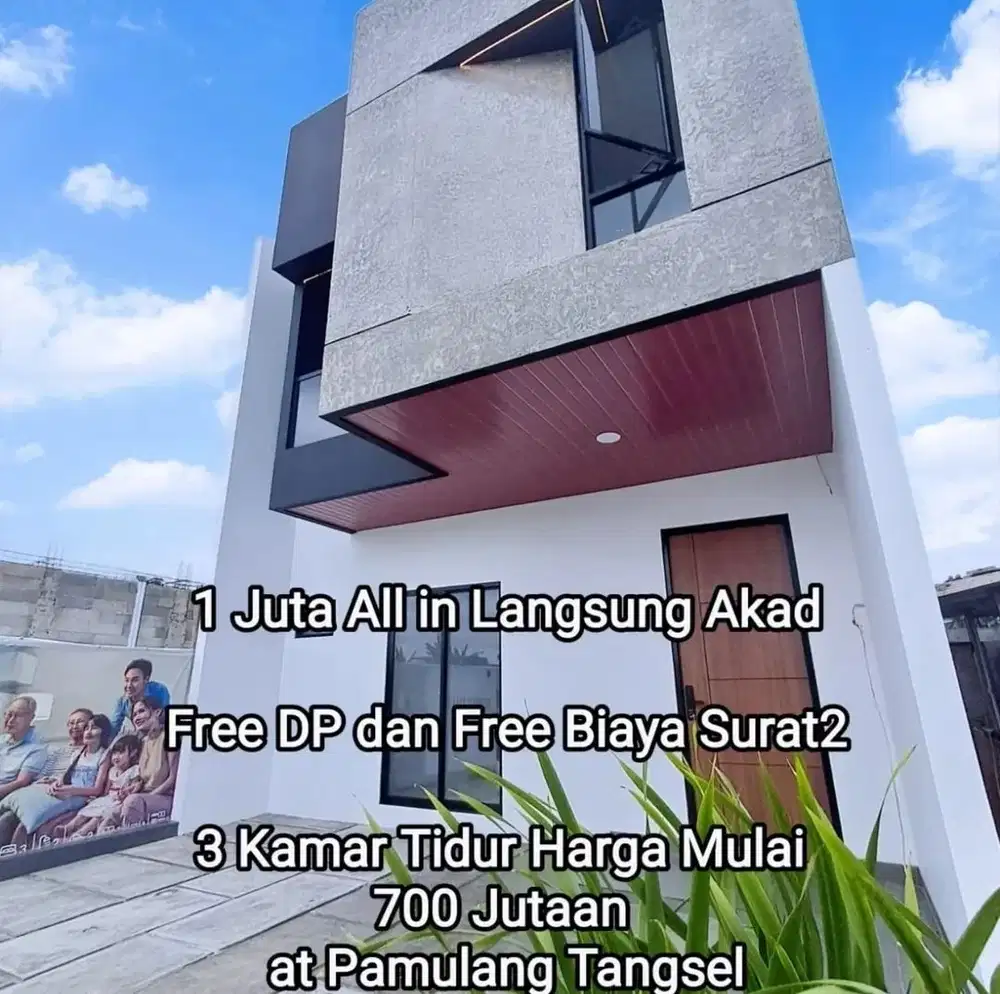 Booking 5Juta Allin Langsung Akad at Magani residence Pamulang Tangsel