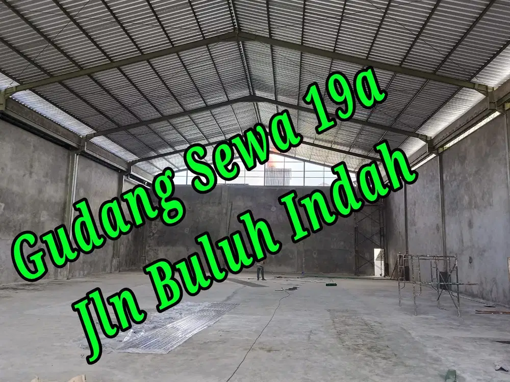 Disewakan Gudang 19,2a di Jl. Buluh Indah Denpasar  Bali