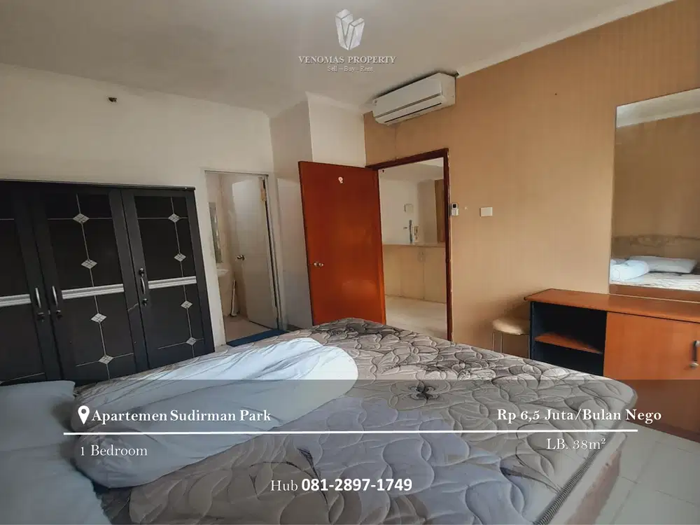 Disewakan Apartement Sudirman Park 1BR Furnished Tower A