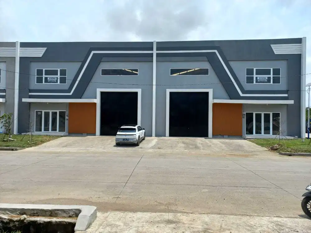 Disewa murah gudang laksana tangerang unit gandeng bagus