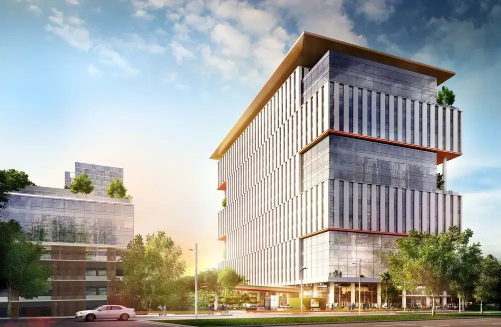 SEWA RUANG KANTOR GEDUNG CIBIS BUSSNIES PARK JAKARTA SELATAN