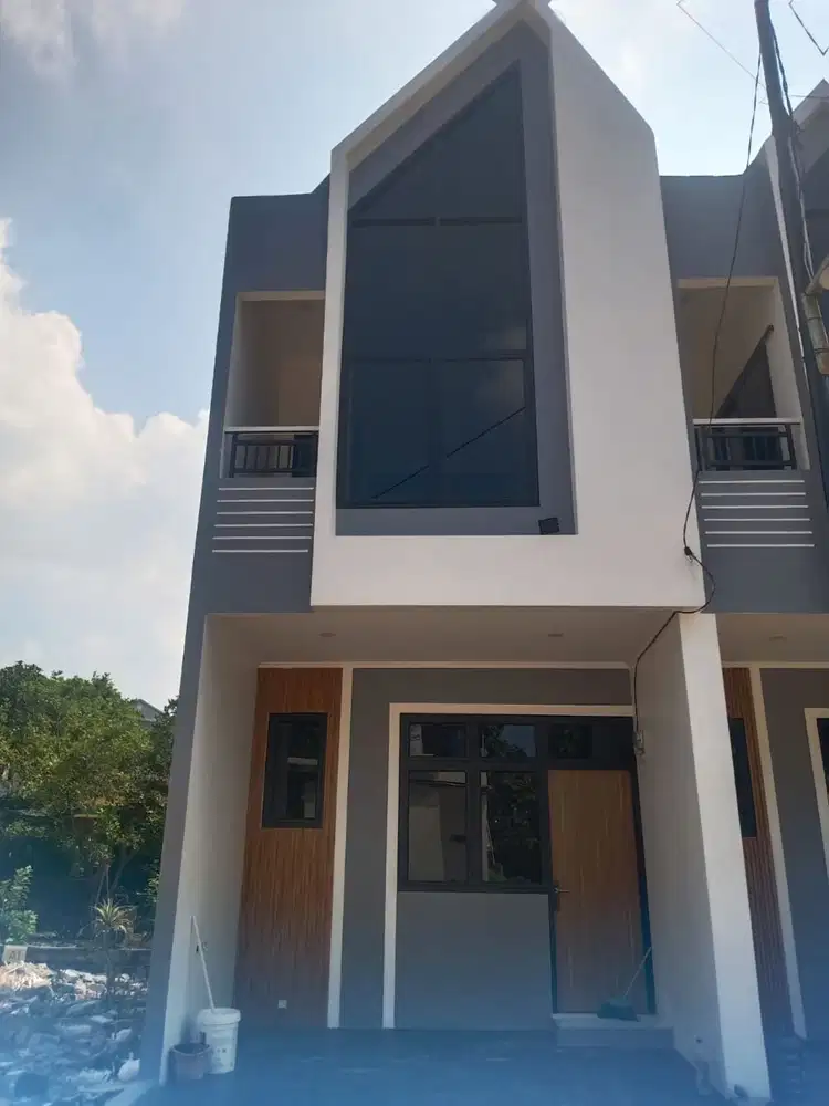 Rumah Cluster Mewah 2 Lantai 15 Menit Ke Tol Juanda Ready Siap Huni