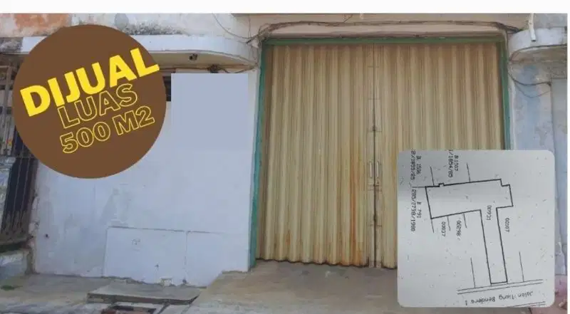 Gudang di Tiang BendaraTambora Jakarta Barat