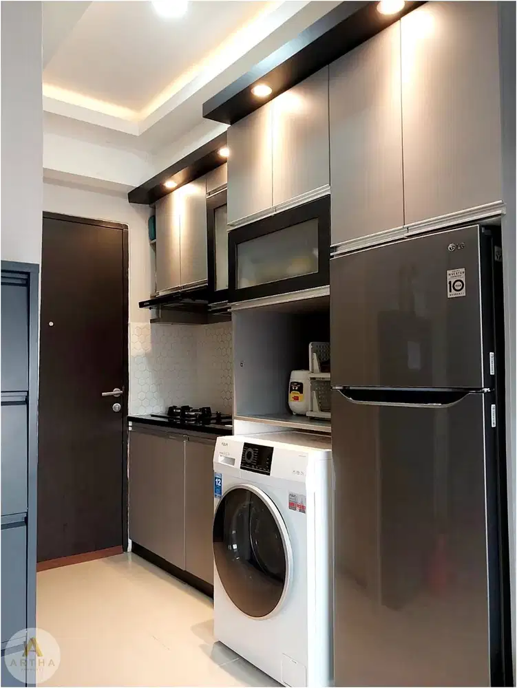 apartemen grand asia afrika siap huni 2 bedroom