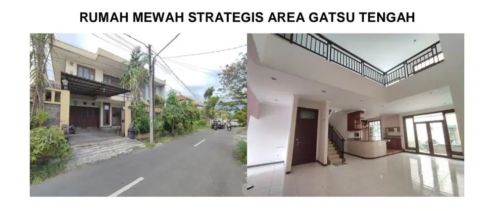 Rumah Mewah 2lt Lokasi Strategis Di Jl. Gatot Subroto Denpasar Timur