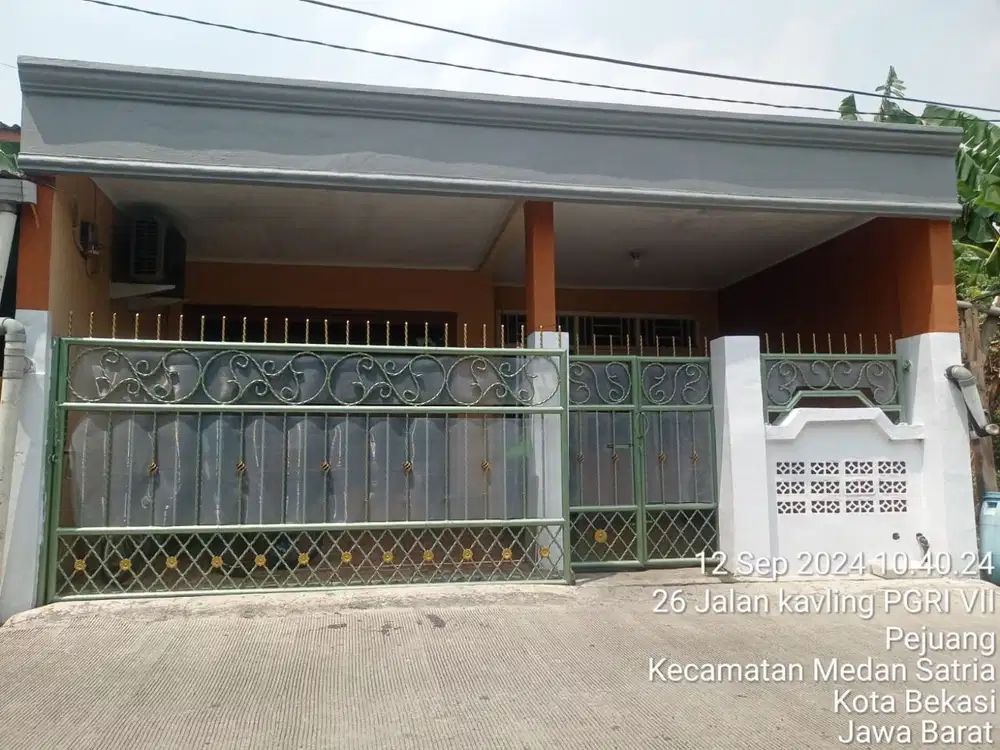 Rumah 1,5 Lantai Kavling PGRI Pejuang Bekasi – SHM, 480 Jt