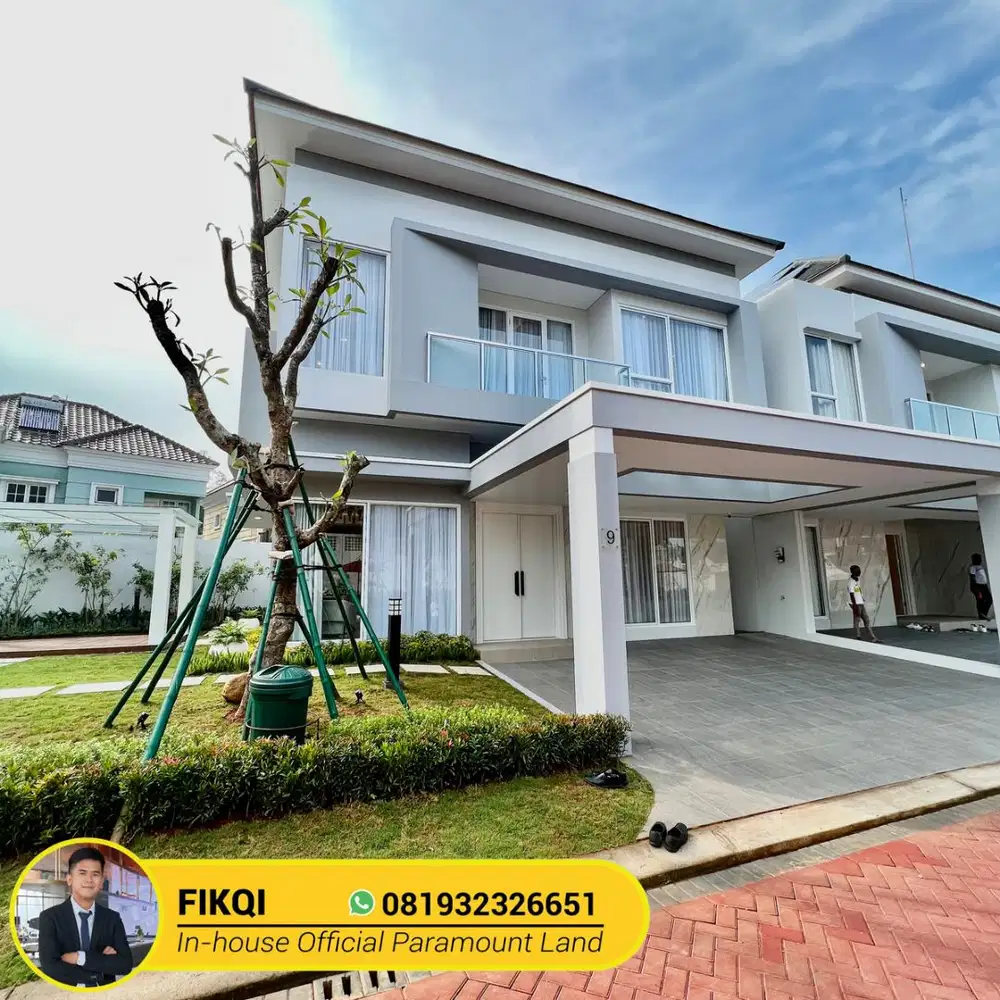 Rumah Hoek Mewah (12x15) New Menteng Village Gading Serpong