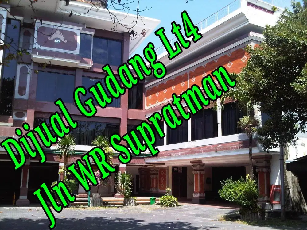 DIJUAL GEDUNG LANTAI 4 di Jln WR Supratman Denpasar Bali