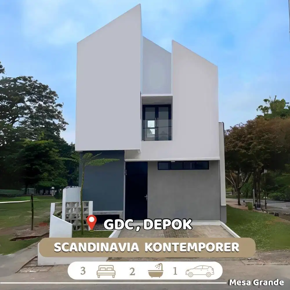 Dijual Rumah Di Kalimulya Nempel GDC Dp 0% 3juta Allin