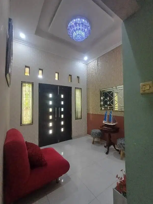 dijual rumah furnished 2 lantai di harapan indah Bekasi