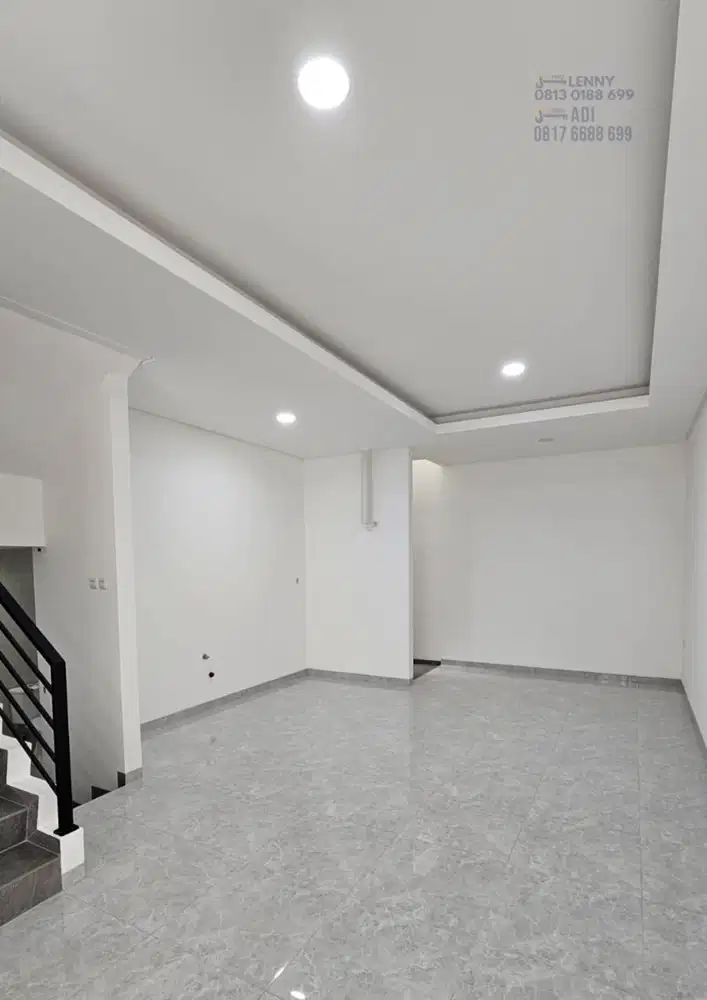 Dijual Rumah Baru Malibu Hadap Utara Bebas Banjir