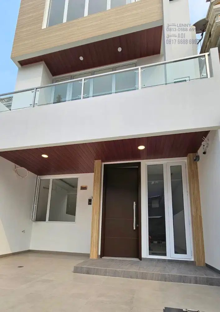 Dijual Rumah Baru Malibu Hadap Utara Bebas Banjir