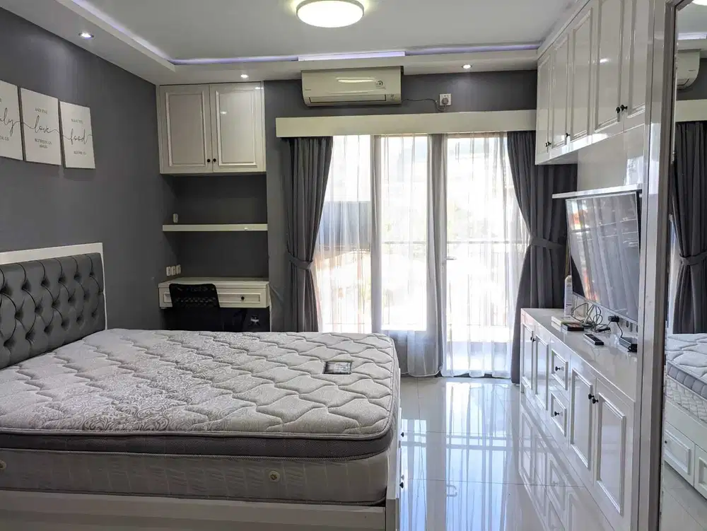 Studio Elegant Unit Terang Full Furnish Siap Huni Tamansari Semanggi Apartemen