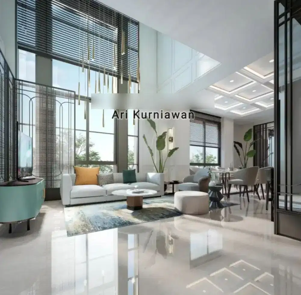 TRESOR bsd city 61unit only luxury house 3 lantai kpr free dp & lift