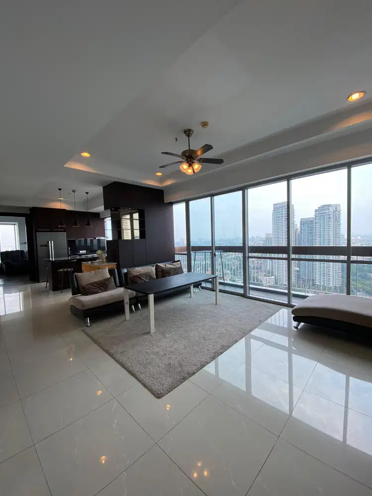 Dijual Apartemen Kemang Mansion Tipe 2 Kamar Tidur Furnished